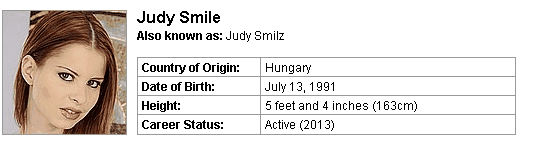 Pornstar Judy Smile