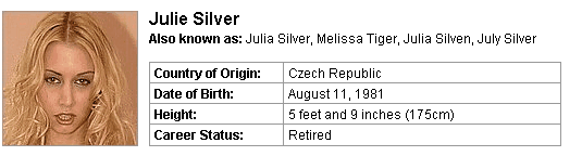 Pornstar Julie Silver
