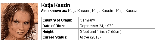 Pornstar Katja Kassin