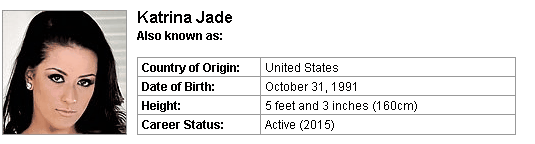 Pornstar Katrina Jade