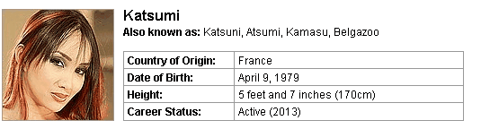 Pornstar Katsumi