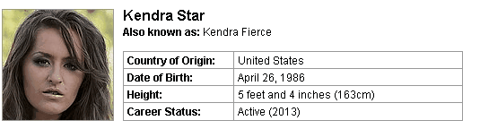 Pornstar Kendra Star