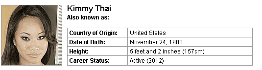 Pornstar Kimmy Thai