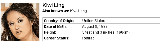 Pornstar Kiwi Ling