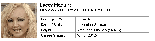 Pornstar Lacey Maguire