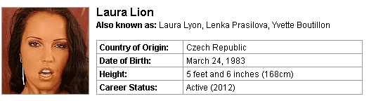 Pornstar Laura Lion
