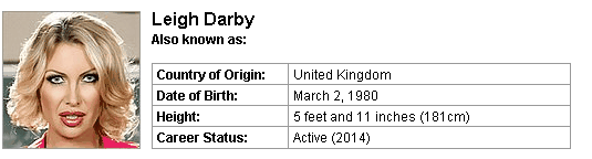 Pornstar Leigh Darby