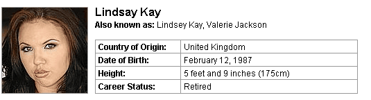 Pornstar Lindsay Kay