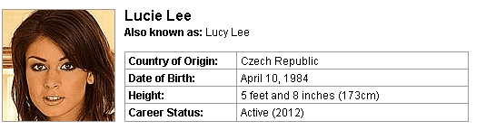 Pornstar Lucie Lee