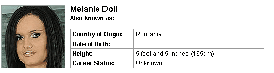Pornstar Melanie Doll
