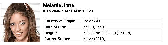 Pornstar Melanie Jane