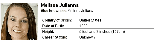 Pornstar Melissa Julianna