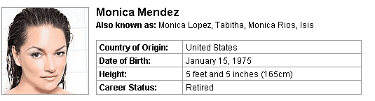 Pornstar Monica Mendez