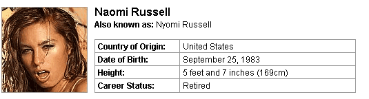 Pornstar Naomi Russell