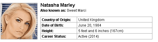Pornstar Natasha Marley