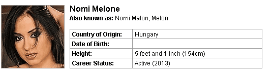 Pornstar Nomi Melone