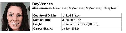 Pornstar RayVeness