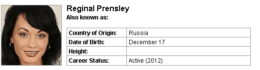 Pornstar Reginal Prensley