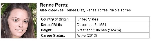 Pornstar Renee Perez