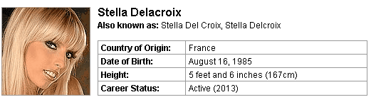 Pornstar Stella Delacroix