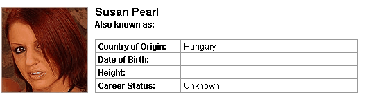 Pornstar Susan Pearl