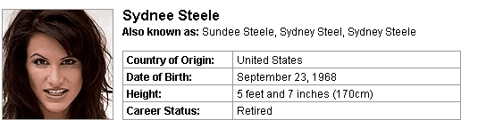 Pornstar Sydnee Steele