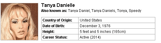Pornstar Tanya Danielle