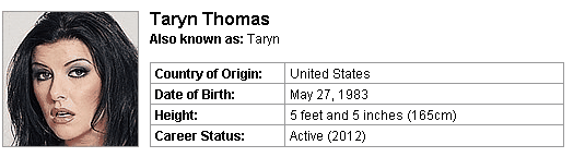 Pornstar Taryn Thomas