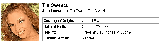 Pornstar Tia Sweets