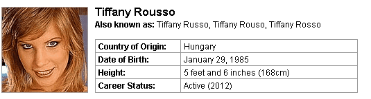 Pornstar Tiffany Rousso
