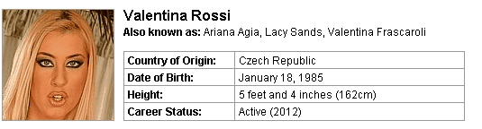 Pornstar Valentina Rossi