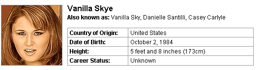 Pornstar Vanilla Skye