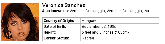 Pornstar Veronica Sanchez