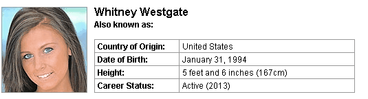 Pornstar Whitney Westgate