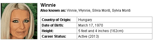 Pornstar Winnie