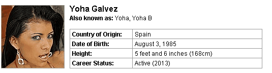 Pornstar Yoha Galvez