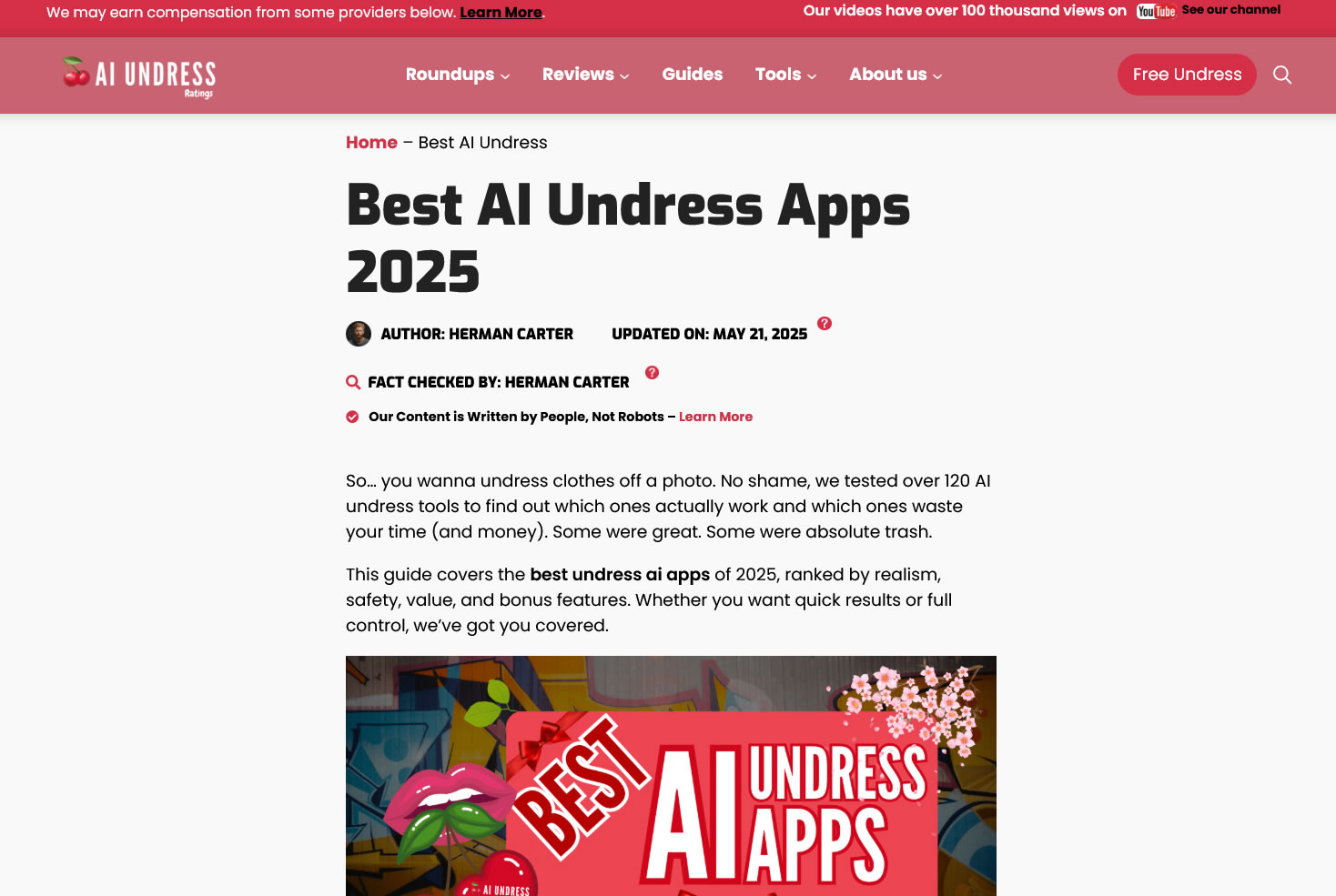 Best AI Undress Apps