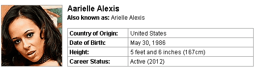 Pornstar Aarielle Alexis