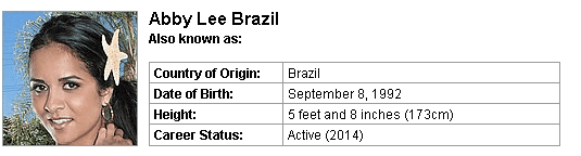 Pornstar Abby Lee Brazil