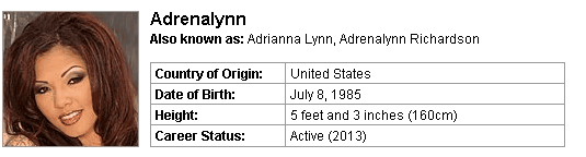 Pornstar Adrenalynn