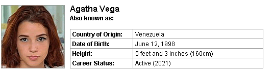 Pornstar Agatha Vega