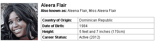 Pornstar Aleera Flair