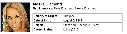 Pornstar Aleska Diamond