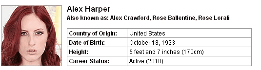 Pornstar Alex Harper