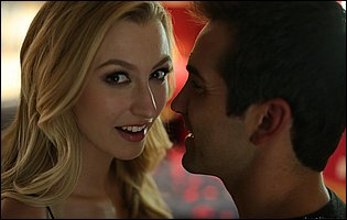 Beautiful blonde Alexa Grace fucking with handsome guy