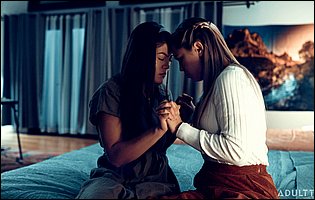 Alina Lopez and Kendra Spade having passionate lesbian sex