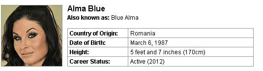 Pornstar Alma Blue