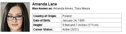 Pornstar Amanda Lane