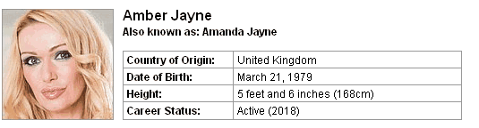 Pornstar Amber Jayne