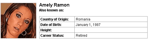Pornstar Amely Ramon
